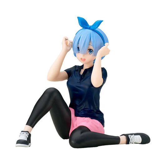 Figura Rem - Re:zero Starting Life In Another World Relax Time 14cm
