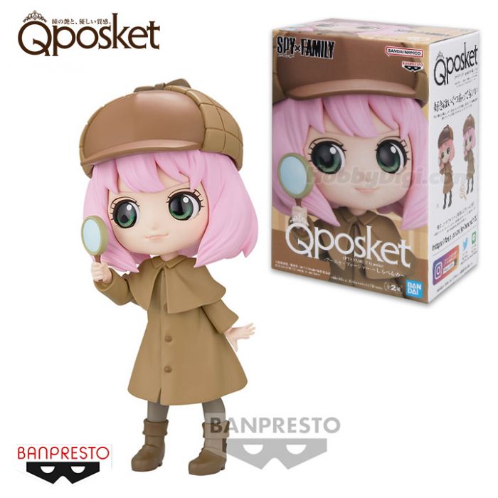 Figura Anya Forger Ver.B - Spy X Family Q Posket 13cm