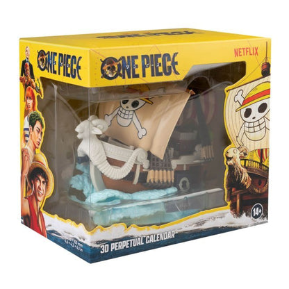 Calendario Perpetuo 3D Going Merry - One Piece
