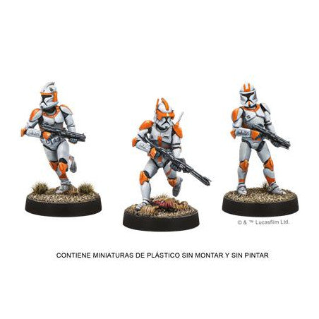 Juego Mesa Star Wars Legión: Comandante Clon Cody