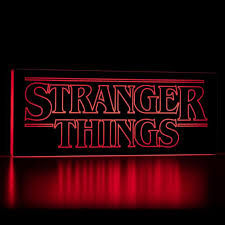 Lámpara Logo - Stranger Things