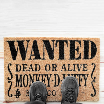 felpudo-wanted-monkey-d-luffy-one-piece