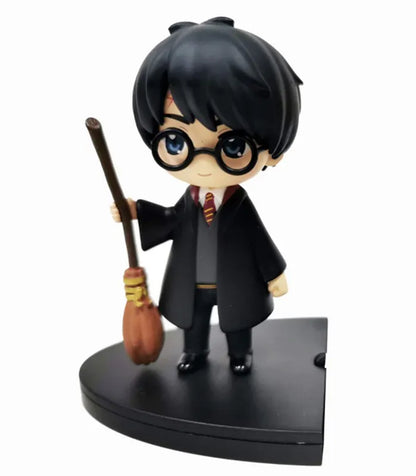 Figura Harry Potter con Escoba 8cm
