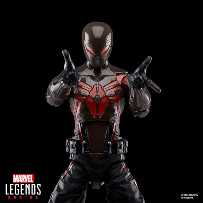 Figura Articulada Miles Morales Brooklyn 2099 Suit - Spiderman 2 Gamerverse Marvel Legends