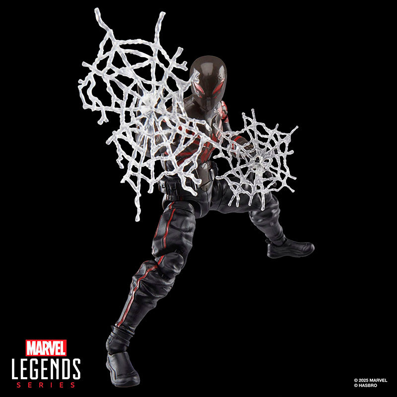 Figura Articulada Miles Morales Brooklyn 2099 Suit - Spiderman 2 Gamerverse Marvel Legends