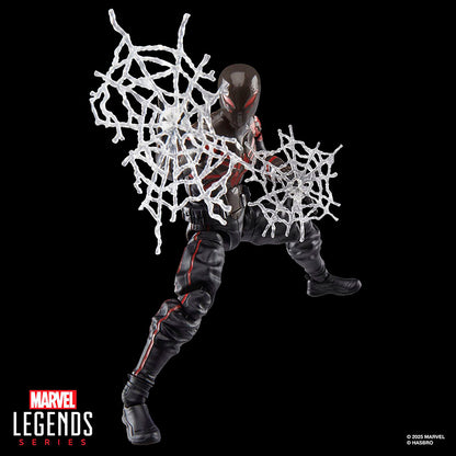 Figura Articulada Miles Morales Brooklyn 2099 Suit - Spiderman 2 Gamerverse Marvel Legends