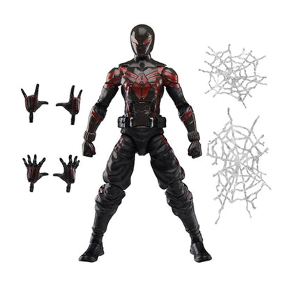 Figura Articulada Miles Morales Brooklyn 2099 Suit - Spiderman 2 Gamerverse Marvel Legends