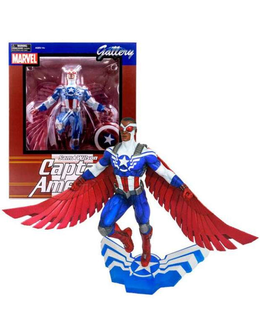 Figura Sam Wilson -  Capitán América Marvel Gallery 25cm
