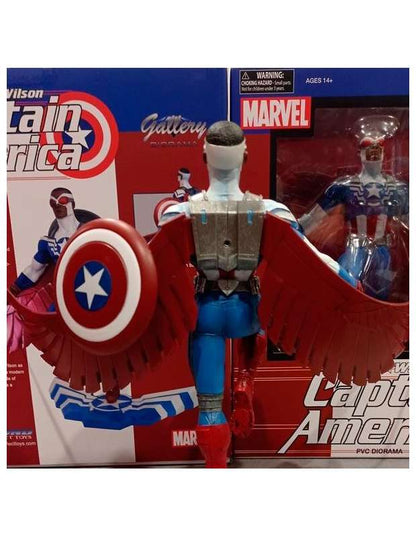 Figura Sam Wilson -  Capitán América Marvel Gallery 25cm