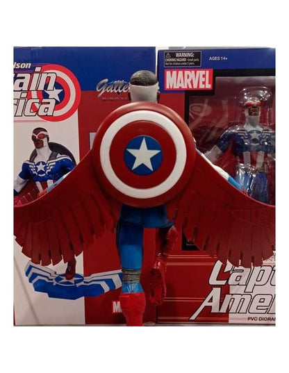 Figura Sam Wilson -  Capitán América Marvel Gallery 25cm