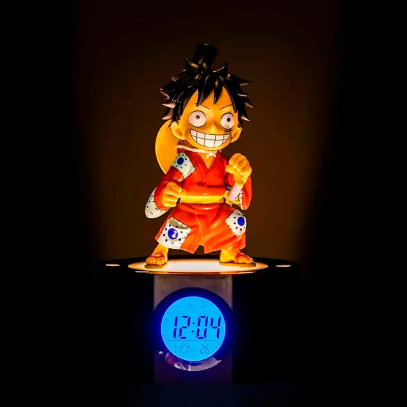 Despertador con Luz Luffy - One Piece 18cm