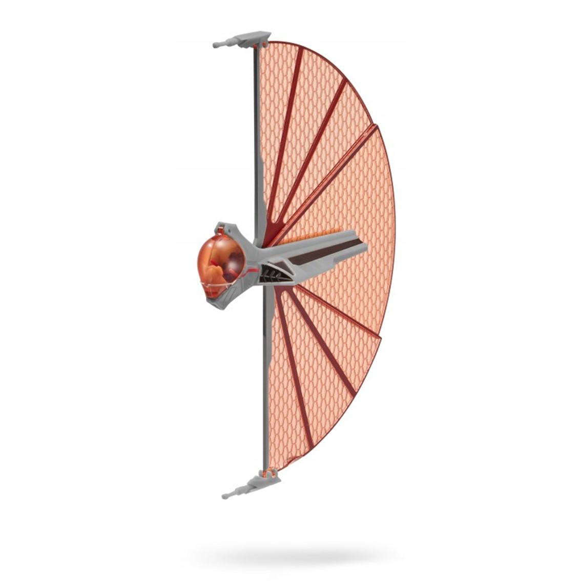 Figura Caza Estelar Ginivex de Asajj Ventress - Star Wars Micro Galaxy 8cm