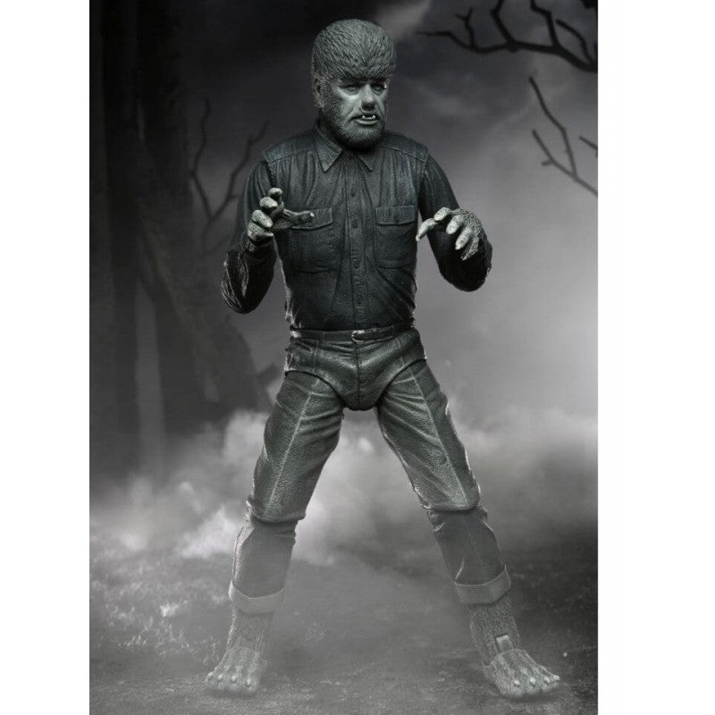 Figura Articulada El Hombre Lobo - Universal Monsters 80 Aniversario