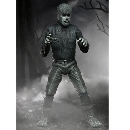 Figura Articulada El Hombre Lobo - Universal Monsters 80 Aniversario