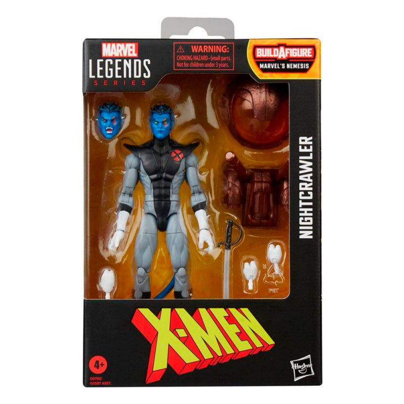 Figura Articulada Nightcrawler - X-Men Marvel Legends