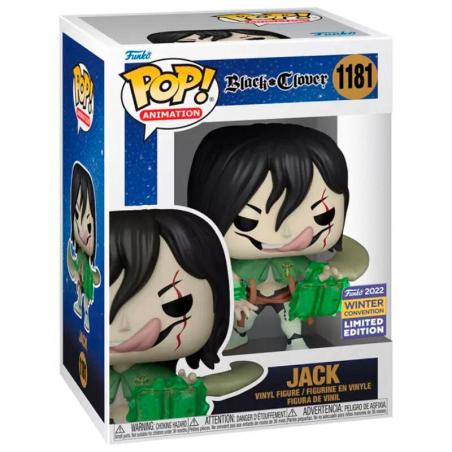 Funko Pop Capitán Jack Ripper 1181 - Black Clover