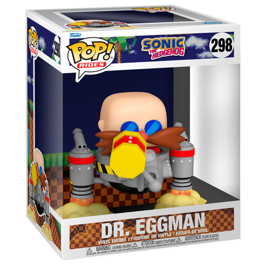 Funko Pop Rides Dr. Eggman 298 - Sonic The Hedgehog