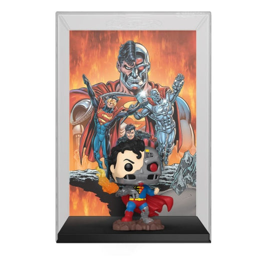 Funko Pop Comic Covers Superman Cyborg - DC