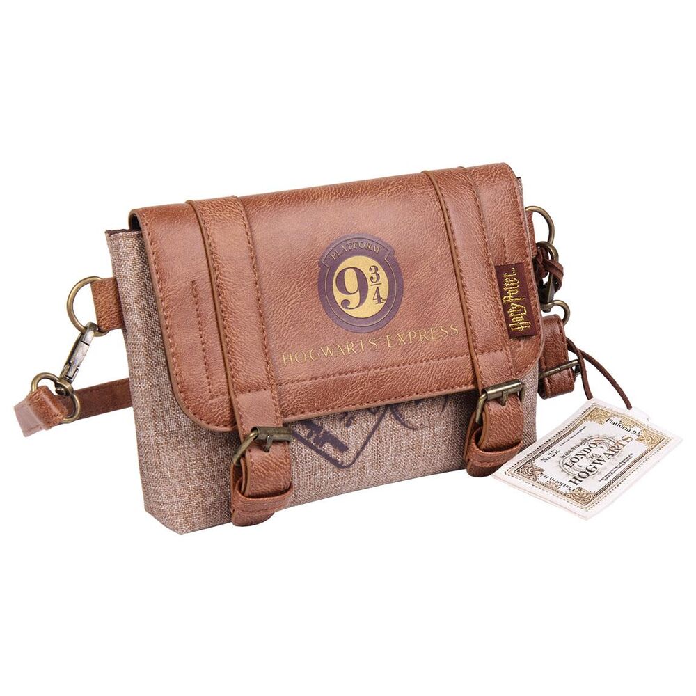 bolso-riñonera-harry-potter-marron