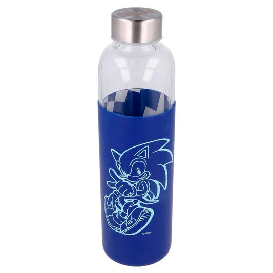 botella-cristal-sonic-the-hedgehog-funda-silicona-585ml