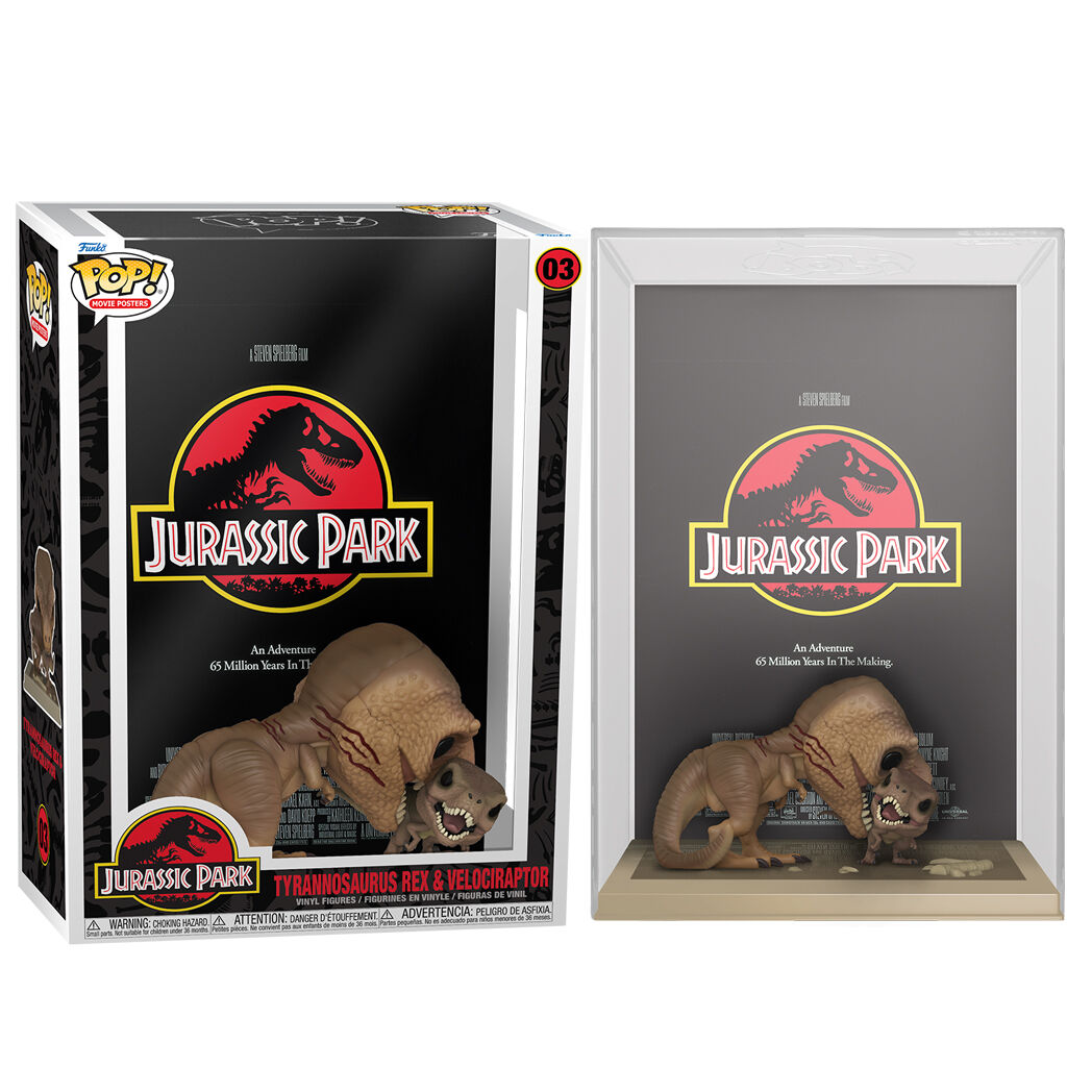 figura-pop-movie-poster-jurassic-park-tyrannosaurus-rex-and-velociraptor