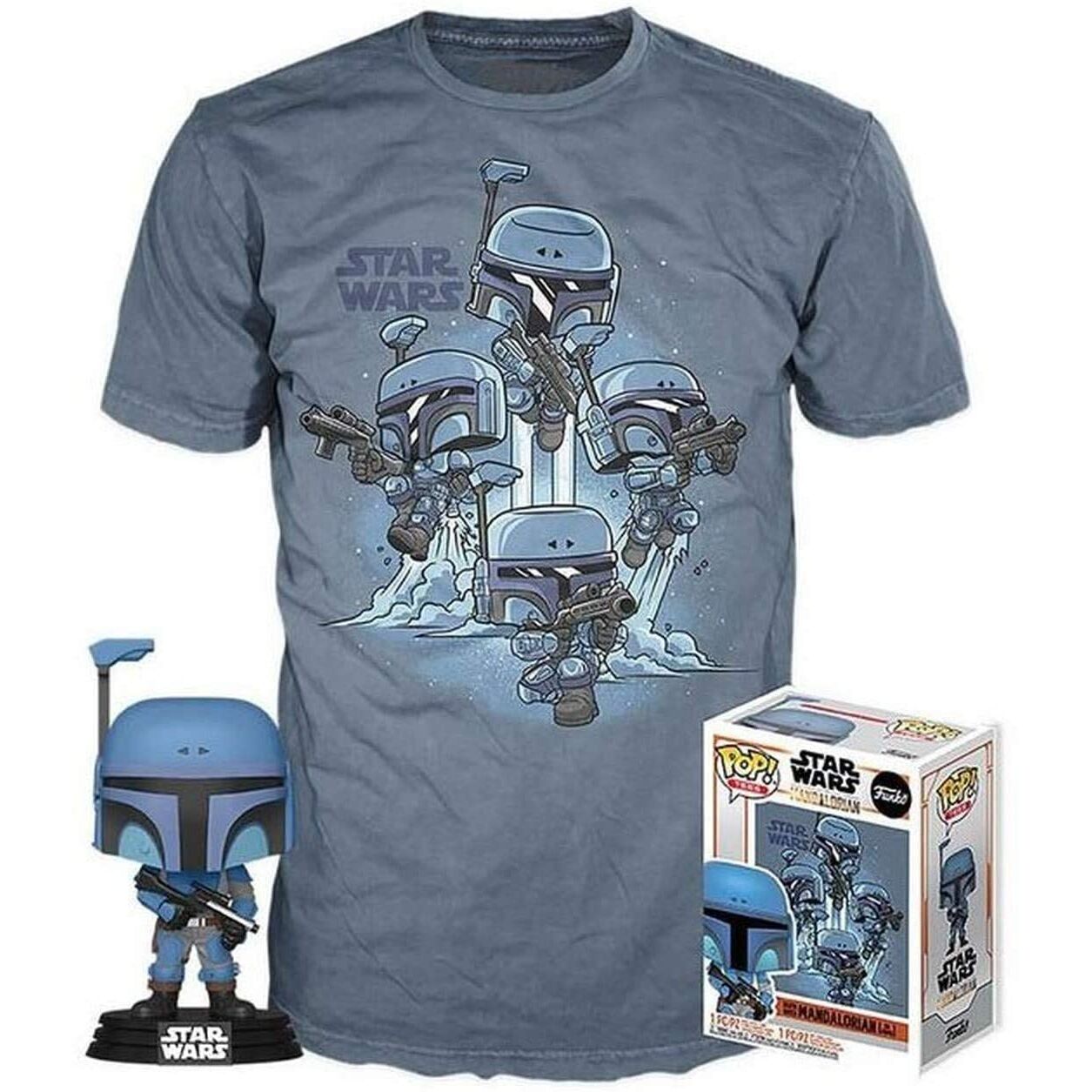 set-figura-pop-tee-star-wars-mandalorian-l