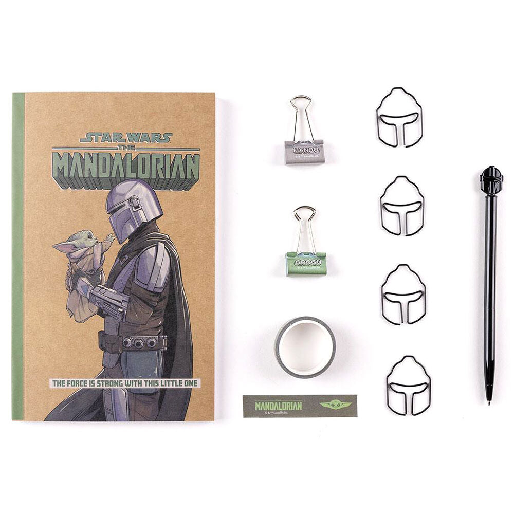 set-papeleria-the-mandalorian-star-wars