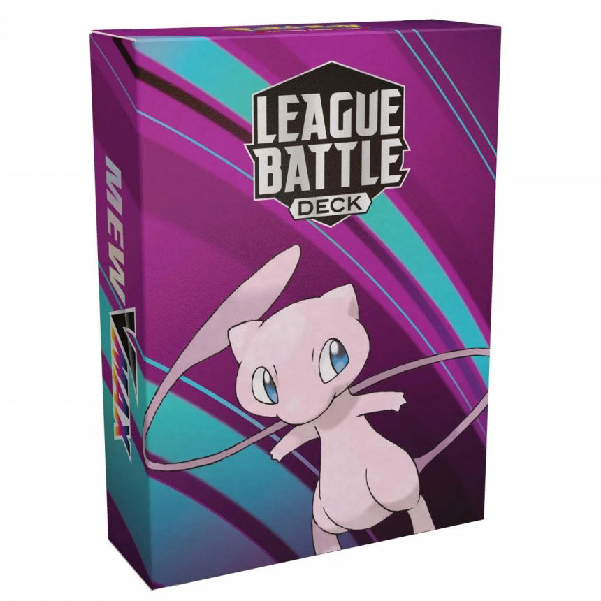 blister-juego-cartas-coleccionables-league-battle-mew-vmax-pokemon-español