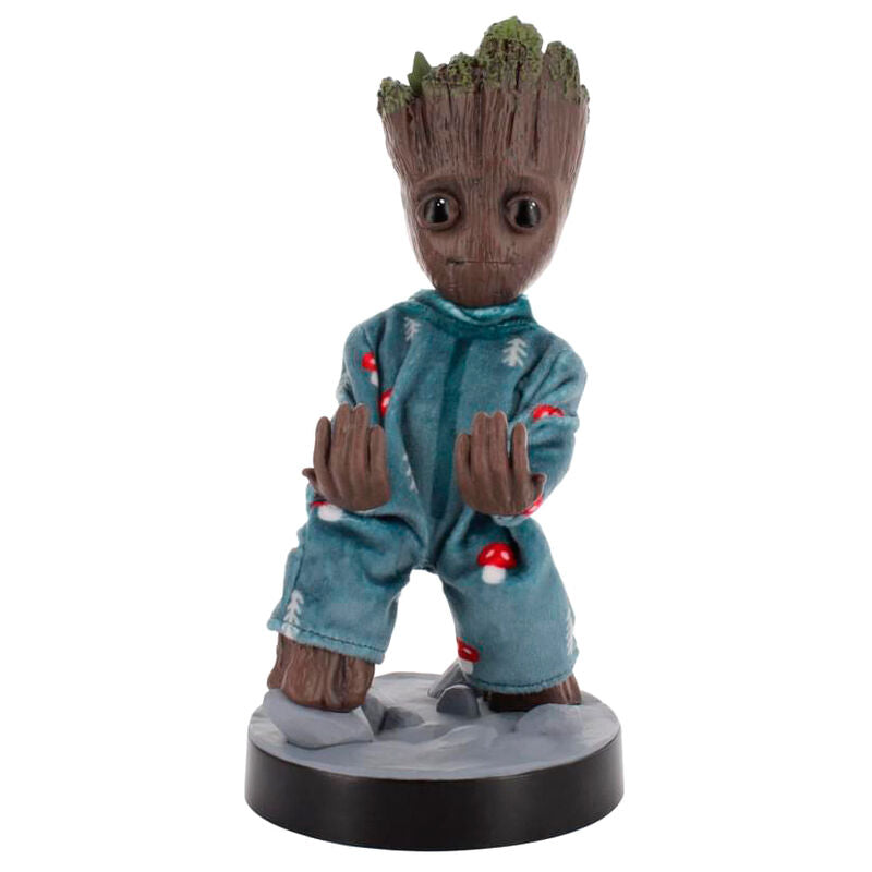 cable-guy-soporte-sujecion-groot-en-pijama-guardianes-de-la-galaxia-marvel-20cm