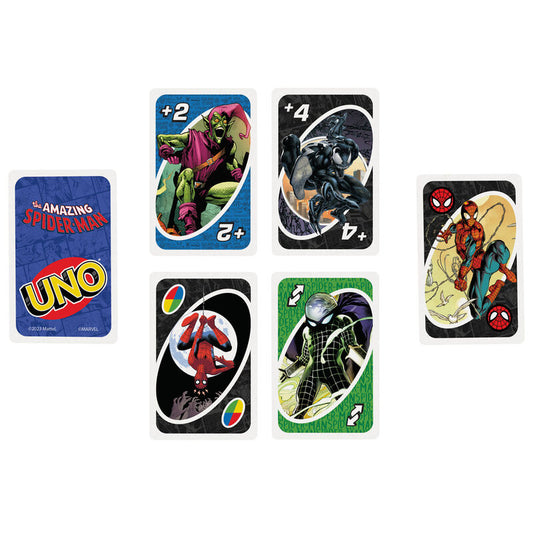 mattel-games-uno-spiderman-juego-de-cartas-hxy08