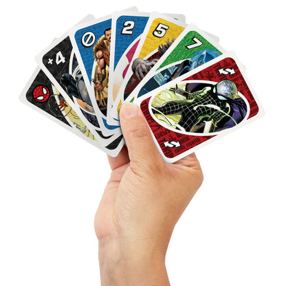 mattel-games-uno-spiderman-juego-de-cartas-hxy08