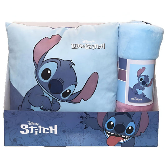 set-manta-polar-cojin-stitch-disney