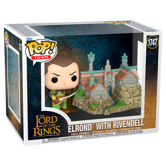 figura-pop-town-el-señor-de-los-anillos-lord-elrond-with-rivendell