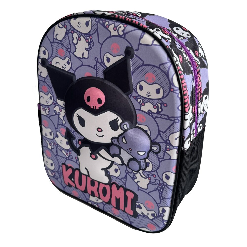 mochila-3d-kuromi-hello-kitty-29cm