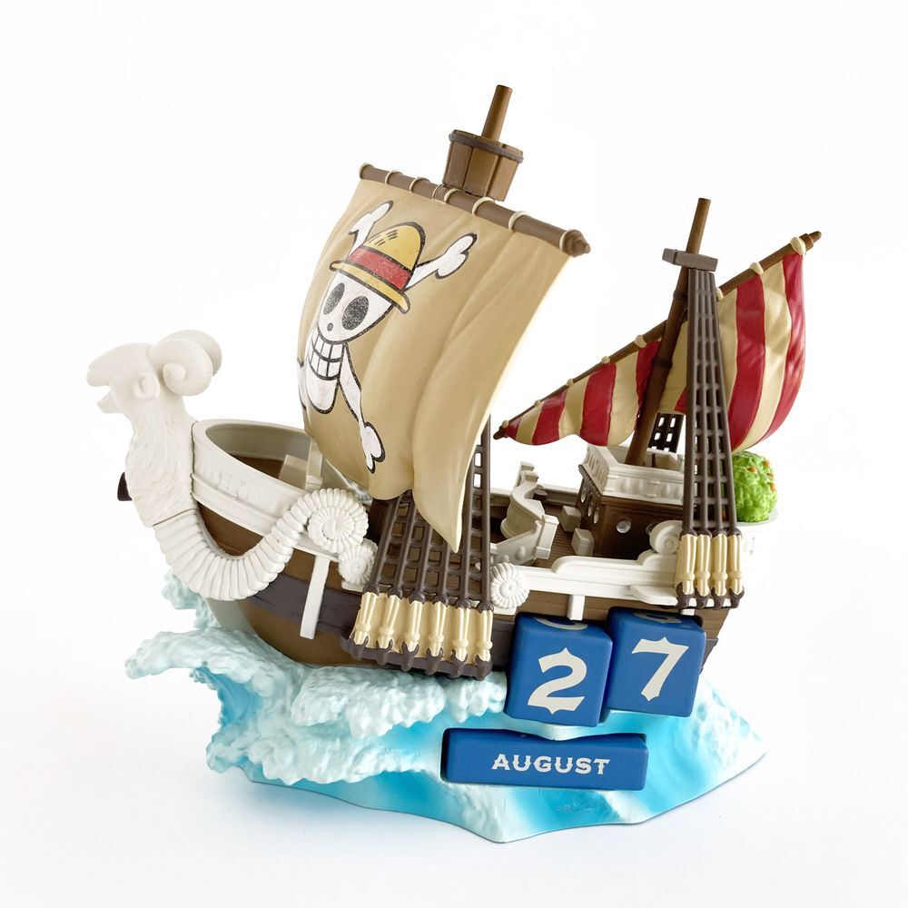 calendario-perpetuo-3d-going-merry-one-piece