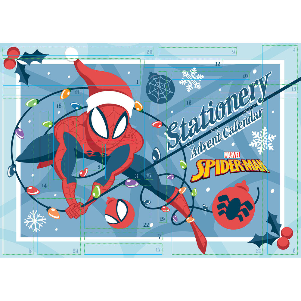 calendario-adviento-spiderman-marvel