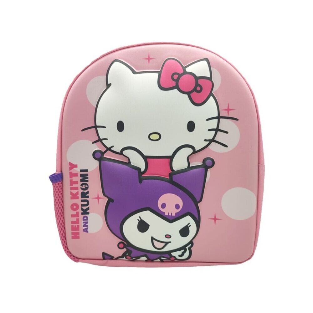 mochila-3d-kuromi-hello-kitty-30cm