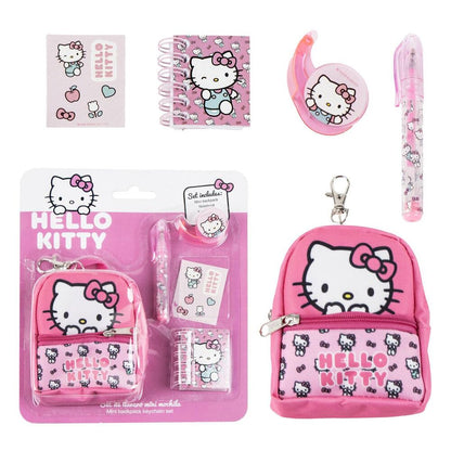 set-papeleria-mini-mochila-hello-kitty