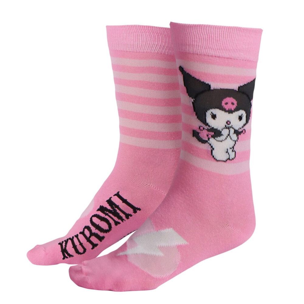 set-3-calcetines-kuromi-hello-kitty-adulto