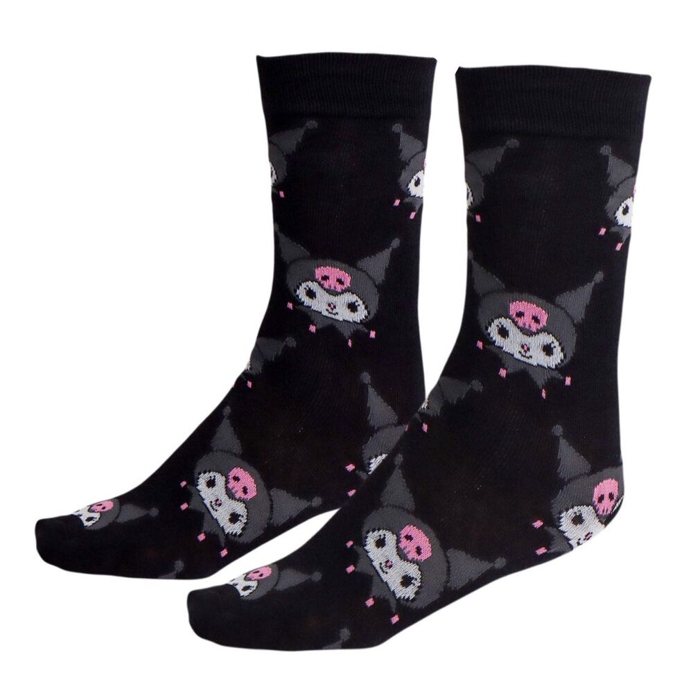 set-3-calcetines-kuromi-hello-kitty-adulto