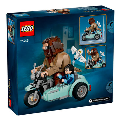 Lego Hagrid y Harry Potter en Moto