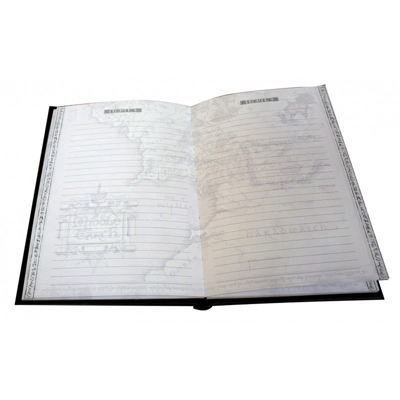 Libreta A5 con Luz Anillo Unico - El Señor de los Anillos