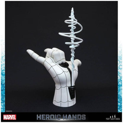 estatua-heroic-hands-blanca-spiderman-marvel-26cm