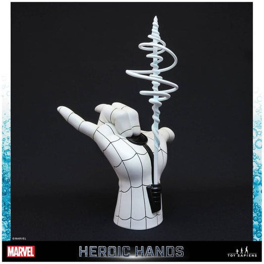 estatua-heroic-hands-blanca-spiderman-marvel-26cm