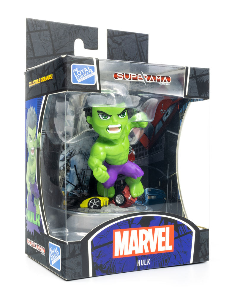 Figura Mini Diorama Hulk - Superama 10cm
