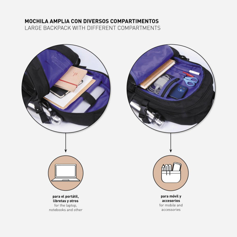 Mochila Black Panther - Marvel 47cm