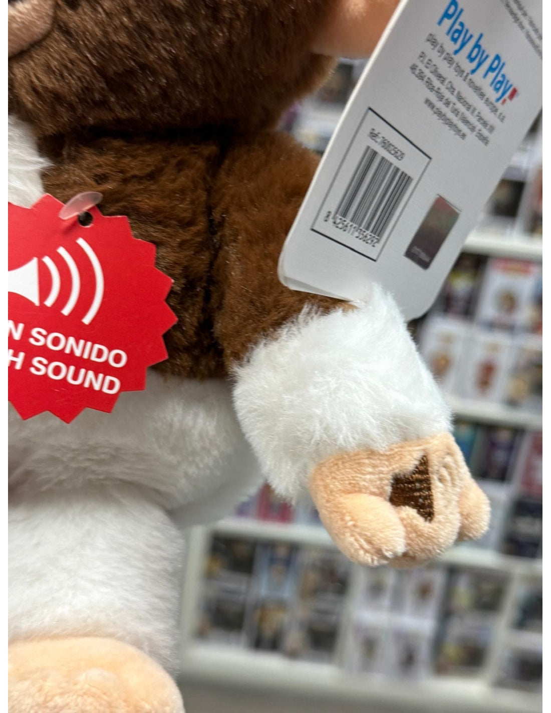 Peluche con Sonido Gizmo - Gremlins 25cm