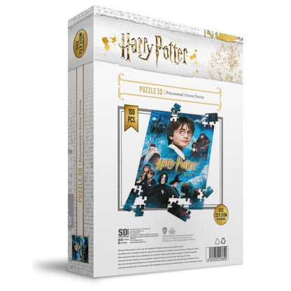 Puzzle Efecto 3D Harry Potter y la Piedra Filosofal 100pzs