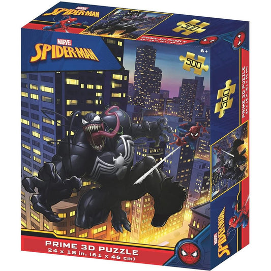 puzzle-lenticular-spiderman-vs-venom-marvel-500pzs-prime-3d
