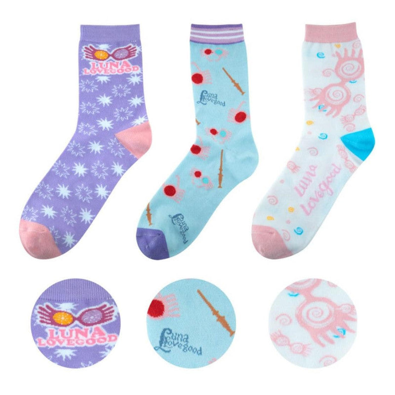 set-3-pares-de-calcetines-cinereplicas-harry-potter-luna-lovegood